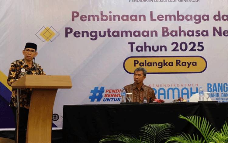 Staf Ahli Gubernur Kalteng Hamka: Penggunaan Bahasa Indonesia Cerminkan Martabat Bangsa