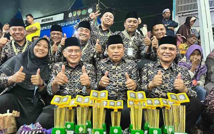 Kotim Raih Juara Umum II MTQH XXXIII Kalteng 2025