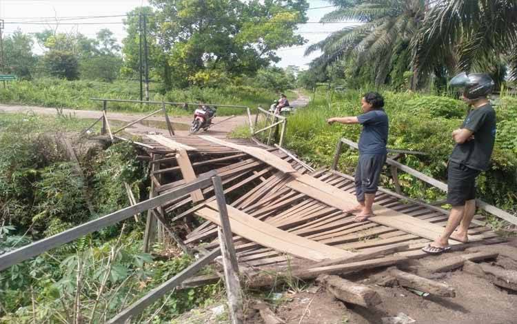 Sempat Dianggarkan Rp1,2 Miliar dan Jembatan Lingkar Dalam Hiu Putih Keburu Ambruk