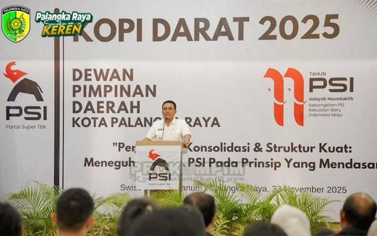 Wakil Wali Kota Achmad Zaini Apresiasi KOPDARDA PSI Palangka Raya Sebagai Penguatan Kontribusi Politik Sehat