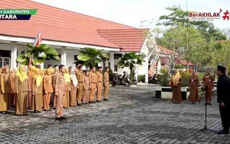 Bupati Barito Utara Tegaskan Pentingnya Disiplin ASN dalam Pelayanan Publik