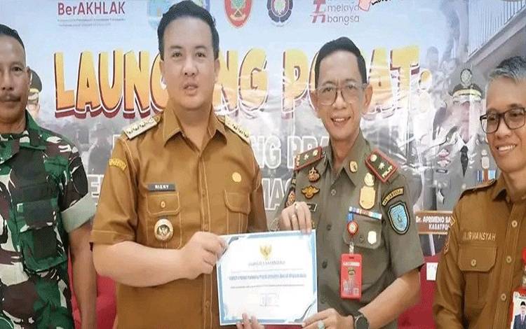 Bupati Lamandau Luncurkan POPAT, Tingkatkan Layanan Ketertiban di Tingkat Kecamatan