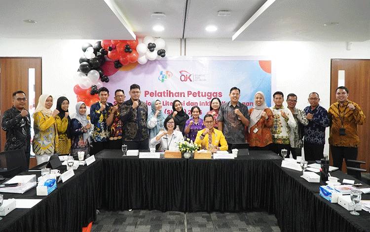 OJK dan BPS Kalteng Siapkan Petugas Survei SNLIK 2026