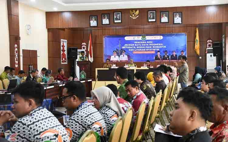 Wabup Kapuas Ajak Perkuat Kolaborasi Wujudkan Tata Kelola Data yang Baik