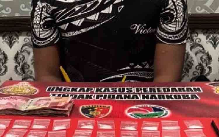 Tim Gabungan Polres Gumas dan Polsek Sepang Tangkap Terduga Pengedar Sabu