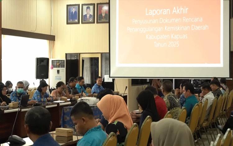 Pemkab Kapuas Pastikan Arah Kebijakan Pengentasan Kemiskinan Terarah
