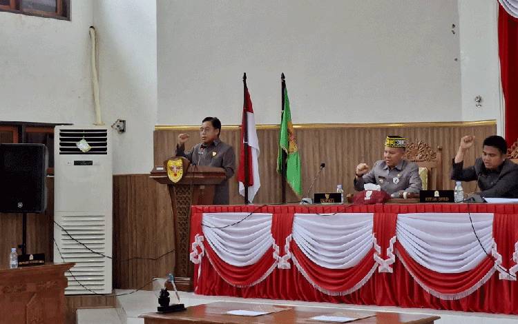 Banggar DPRD Gunung Mas Beri Rekomendasi Terkait PAD dan Peningkatan Mutu SDM