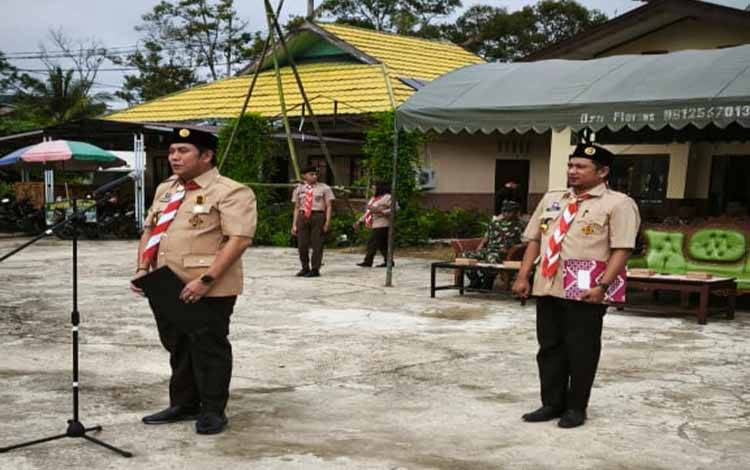 Pramuka Kahayan Hilir Gelar Lomba Siaga dan Pemilihan Ketua Kwaran, Wabup Ahmad Jayadikarta Tekankan Pembinaan Sejak Dini