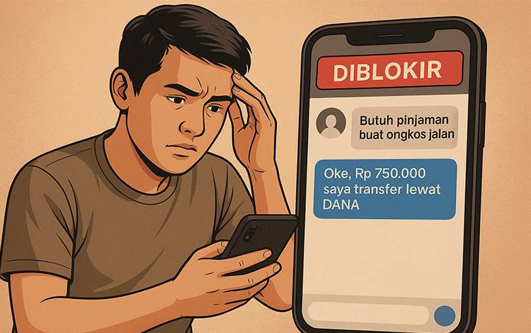 Warga Bataguh Kapuas Jadi Korban Penipuan Pinjaman Ongkos Jalan