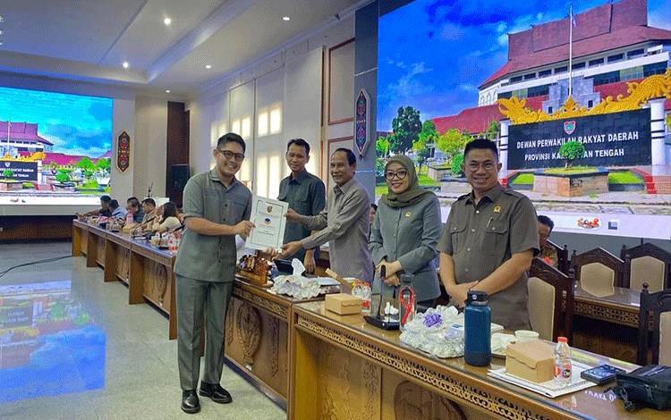 Wakil Ketua I DPRD Kalteng Apresiasi Pemprov atas Penghargaan Anugerah Bakti Nusantara 2025