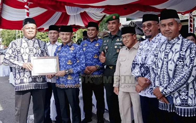 Kota Palangka Raya Raih BAZNAS Award Atas Komitmen dalam Pengelolaan Zakat