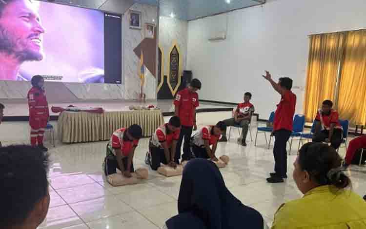 PMI Lamandau Tingkatkan Kapasitas Relawan Melalui Pelatihan Intensif