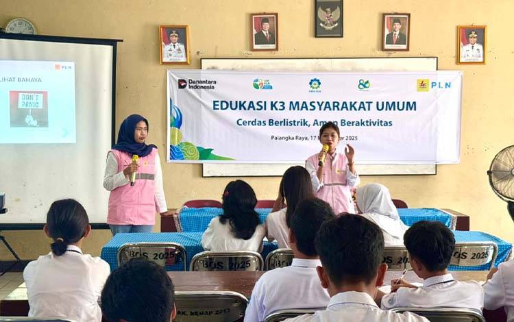 Srikandi PLN Jadi Inspirasi Pelajar Palangka Raya Lewat Edukasi K3