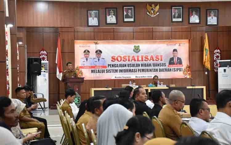 Pemkab Kapuas Wajibkan Pengajuan Hibah dan Bansos Melalui SIPD Mulai 2026