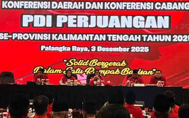 Yohanes Pimpin PDI-P Kalteng, Sederet Nama Ini Hiasi Struktur Pengurus Baru