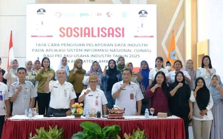 Pemkab Lamandau Sosialisasi Pelaporan Data Industri pada Aplikasi SIINAS