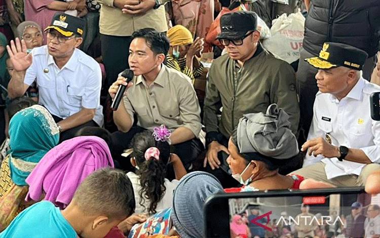 Wapres Gibran Sampaikan Duka Akibat Bencana Terjang Wilayah Sumut