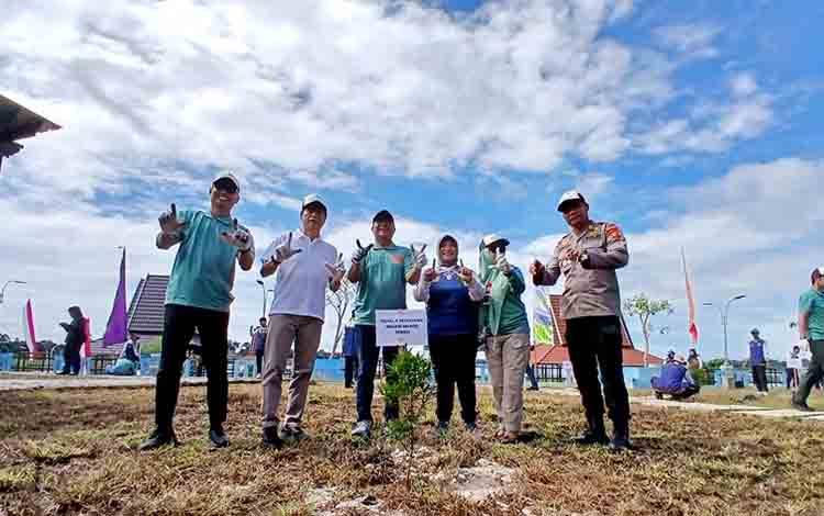Pemkab Barito Utara Peringati Hari Menanam Pohon Indonesia 2025, Ratusan Bibit Ditanam di Buper Panglima Batur