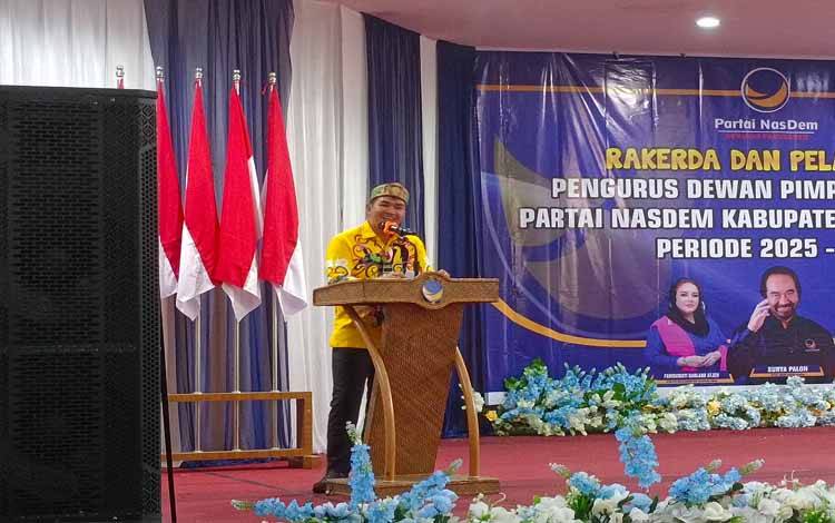 Bupati Ahmad Rifai Ajak Pengurus NasDem Pulang Pisau Perkuat Demokrasi dan Politik Bermartabat