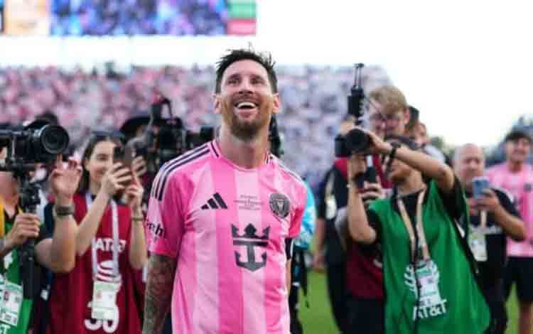 Messi Bahagia Inter Miami Juara MLS Cup