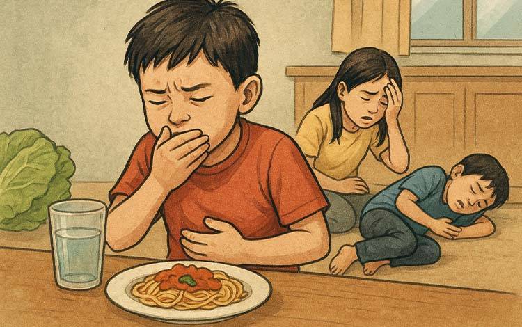 Satu Dikabarkan Meninggal, 6 Anak Lainnya Keracunan Usai Makan Jajanan di Sebabi Kotim