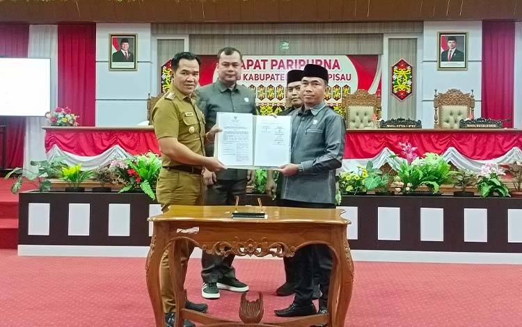 DPRD Pulang Pisau Sahkan 4 Raperda soal ini