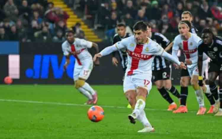 Hasil Liga Italia: Parma Taklukkan Pisa, Genoa atasi Udinese