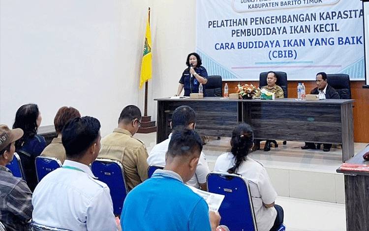Pemkab Barito Timur Dorong Profesionalisme Pembudidaya Ikan Kecil Melalui Pelatihan
