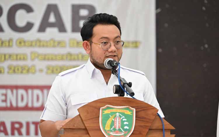 Wabup Barito Timur Dorong Sinergi Gerindra dengan Pemerintah Daerah