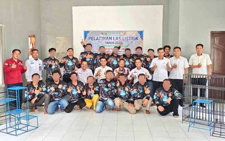 Rampungkan Pelatihan Las Listrik, Warga Binaan Rutan Tamiang Layang Dibekali Keahlian Siap Kerja