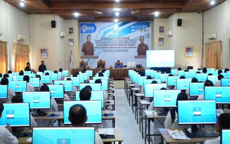 Wakil Bupati Lamandau Buka Profilling ASN 2025