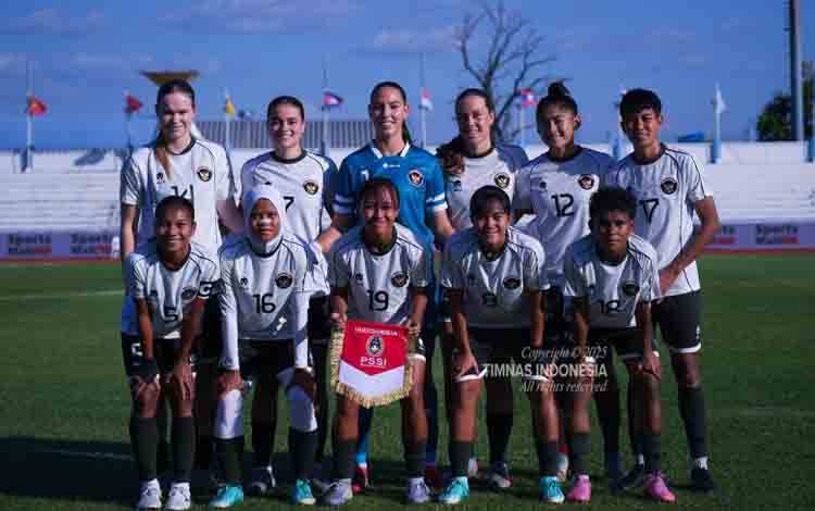 Ranking FIFA Timnas Putri Indonesia Naik Satu Posisi