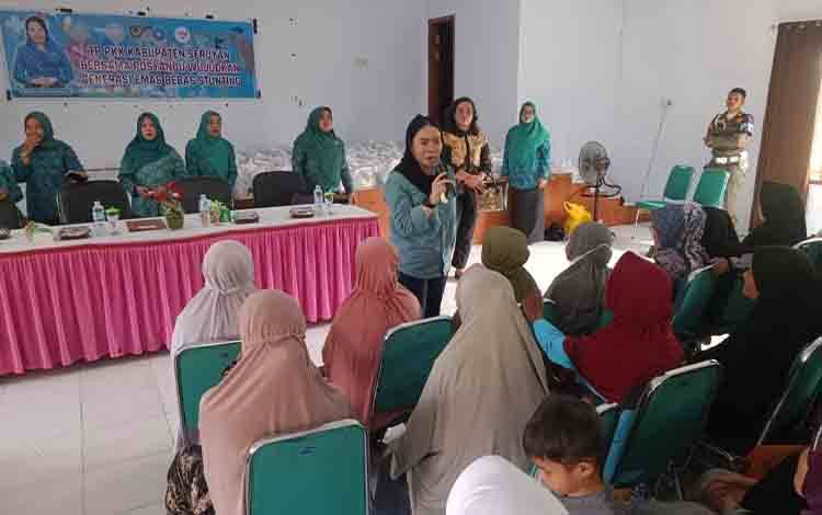 TP PKK Seruyan Pertegas Komitmen Dukung Percepatan Penurunan Stunting