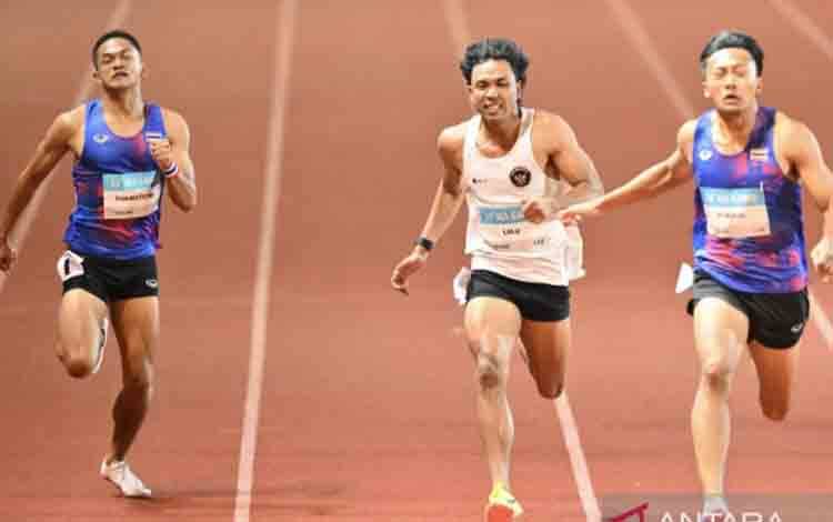 Imbas Cedera ACL, Zohri Raih Perak Lari 100 Meter SEA Games 2025