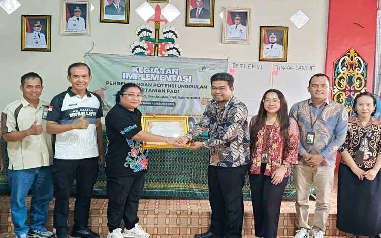 Desa Bagok Dinobatkan sebagai Desa Cantik Terbaik se-Kalteng 2025