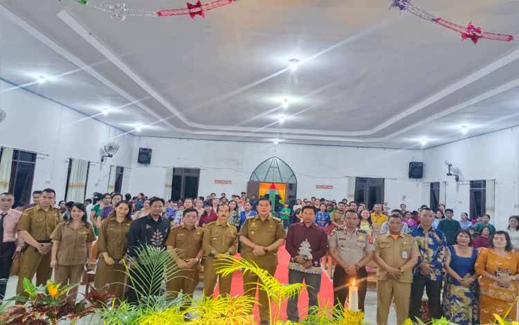 Wabup Pulang Pisau Ajak Masyarakat Maknai Natal dengan Suka Cita dan Solidaritas