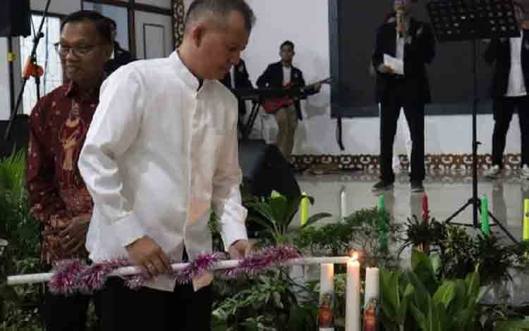 Bupati Gumas Ajak Masyarakat Rayakan Natal dengan Penuh Sukacita
