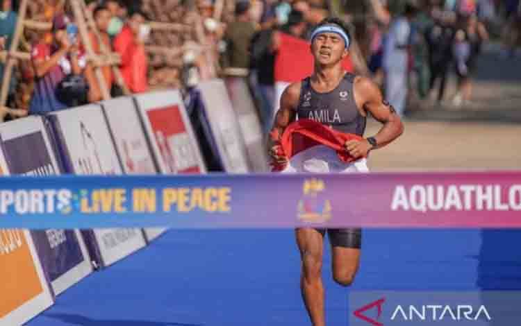 Triathtlon Persembahkan Tiga Emas untuk Indonesia di SEA Games 2025