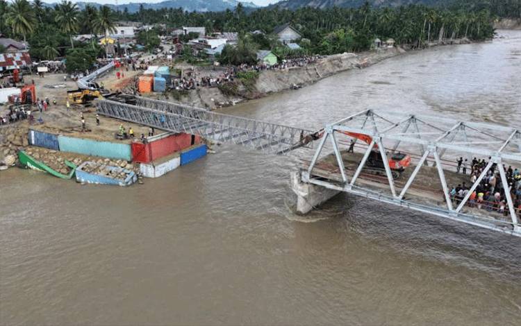 PTPP Percepat Pemulihan Infrastruktur Pascabencana Aceh dan Sumut