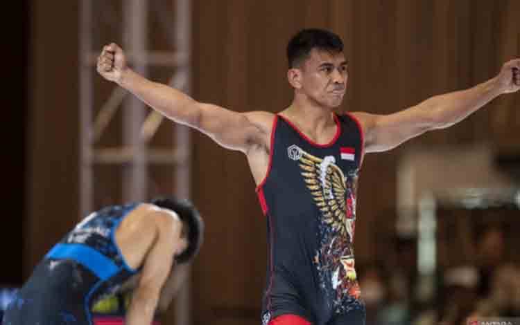 Gulat Indonesia Raih Satu Emas dan Tiga Perak Greco-roman SEA Games
