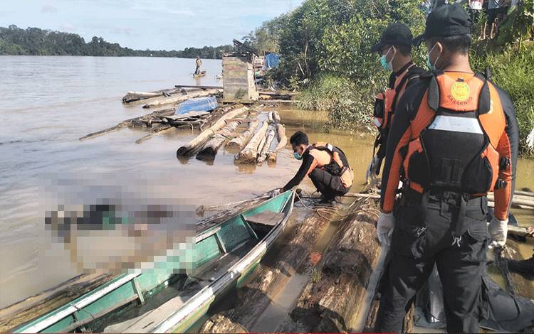 Jasad Korban Tenggelam di Katingan Ditemukan Meninggal Sejauh 26 KM dari Tempat Kejadian