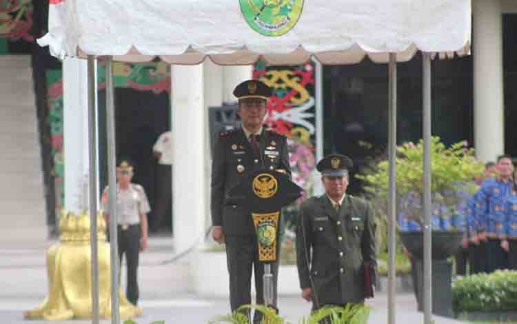 Dandim Palangka Raya Pimpin Upacara Hari Bela Negara ke-77, Tegaskan Semangat Persatuan