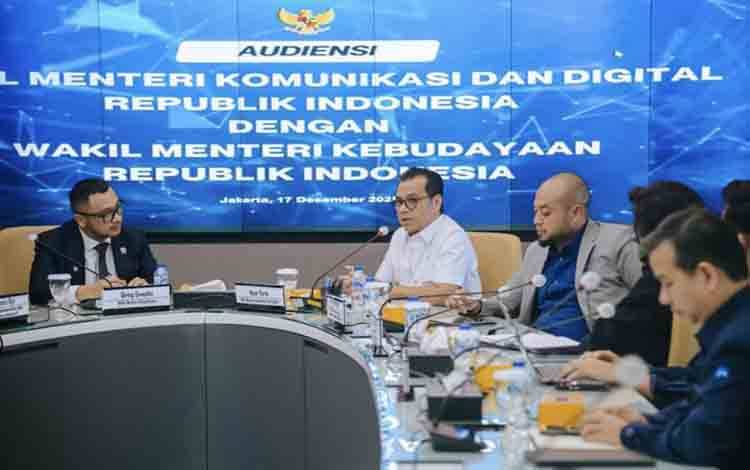 Kemkomdigi Bersama Kemenbud Digitalisasi Warisan Budaya Nasional