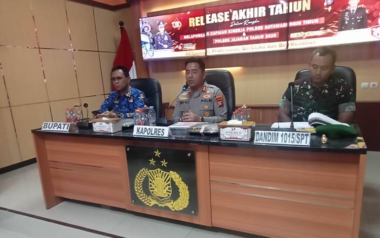 2025 Polres Kotim Tangani 819 Perkara, Berikut Rinciannya