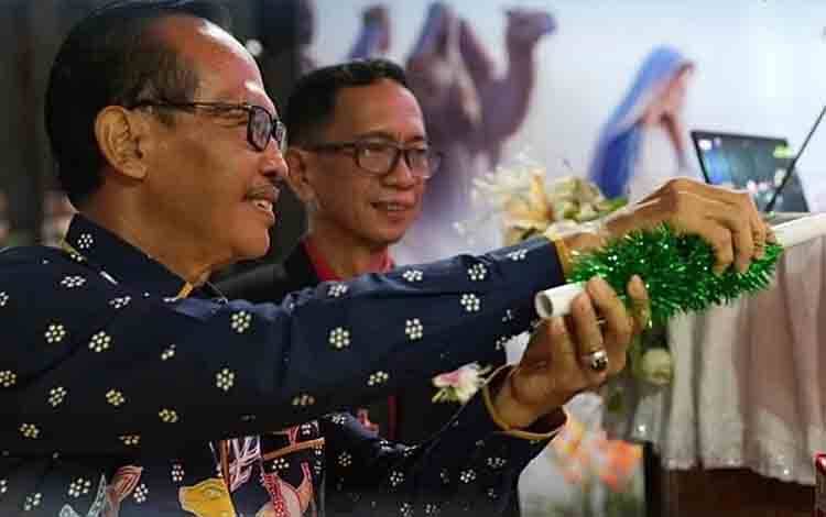 Wakil Bupati Lamandau Hadiri Perayaan Natal Jemaat GKE Nanga Bulik 2025