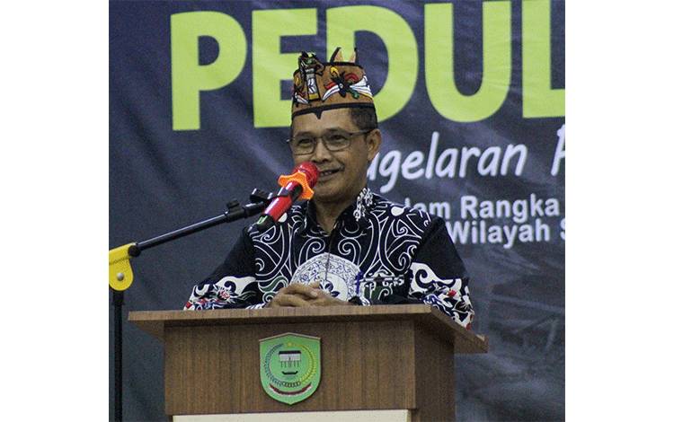 Puncak Pentas Kesenian 2025 Pulang Pisau Diwarnai Aksi Solidaritas Seniman Peduli Sumatra