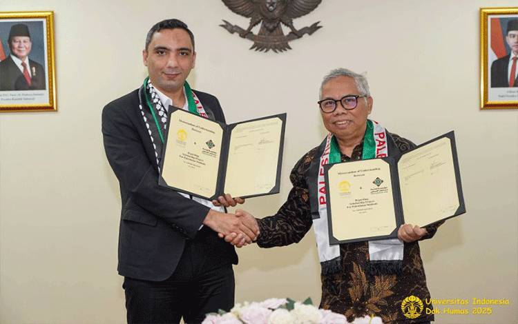 UI dan ISNAD Foundation Sepakat Peningkatan Mahasiswa Palestina