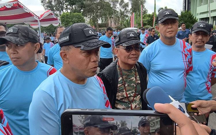 Gubernur Kalteng Apresiasi Kegiatan Tambun Bungai Run Kodam XXII Tambun Bungai