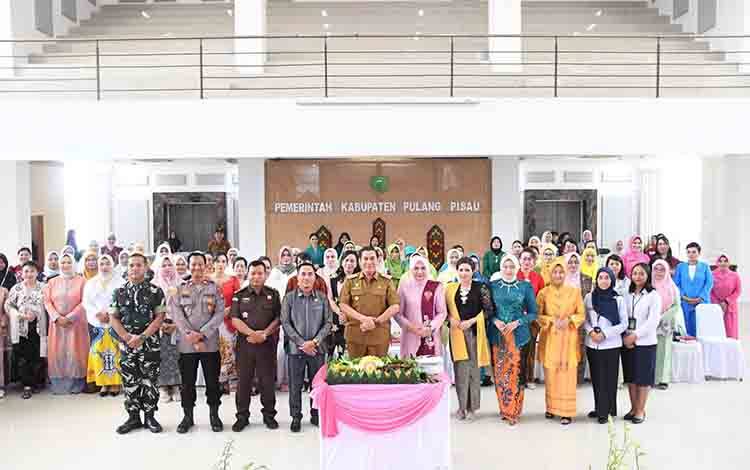 GOW Pulang Pisau Gelar Peringatan Hari Ibu ke-97, Dorong Perempuan Berdaya Menuju Indonesia Emas 2045
