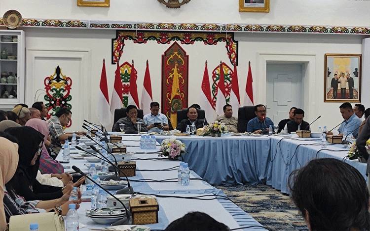Gubernur Kalteng Silaturahmi dan Makan Malam Bersama Insan Pers